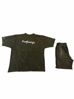 Load image into Gallery viewer, Koolforlife Acid Wash Short Set
