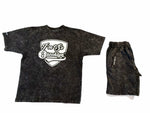 Load image into Gallery viewer, I’m So Brooklyn® / Brooklyn Nets Acid Wash Short Set
