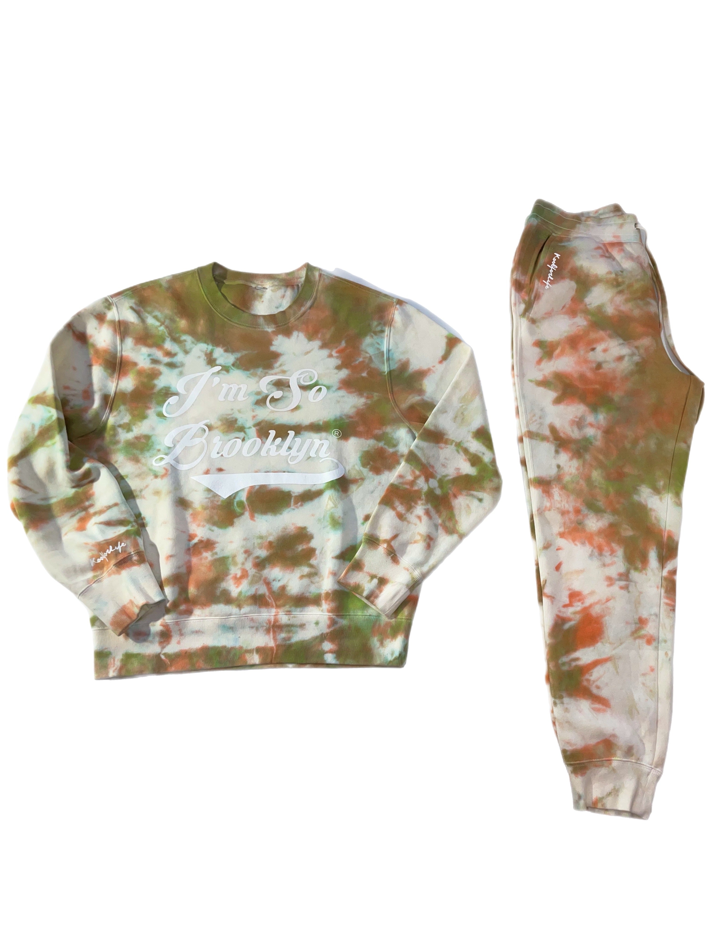 I’m So Brooklyn Tye Dye Sweatshirt Set