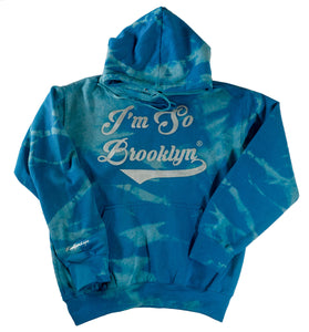 I'M SO BROOKLYN - Med Blue/Turquoise Tie-Dye