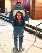 Load image into Gallery viewer, KoolforLife Denim Jacket - Breonna Taylor in Blue Denim
