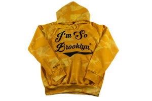 I'M SO BROOKLYN - Yellow/Off White Tie-Dye
