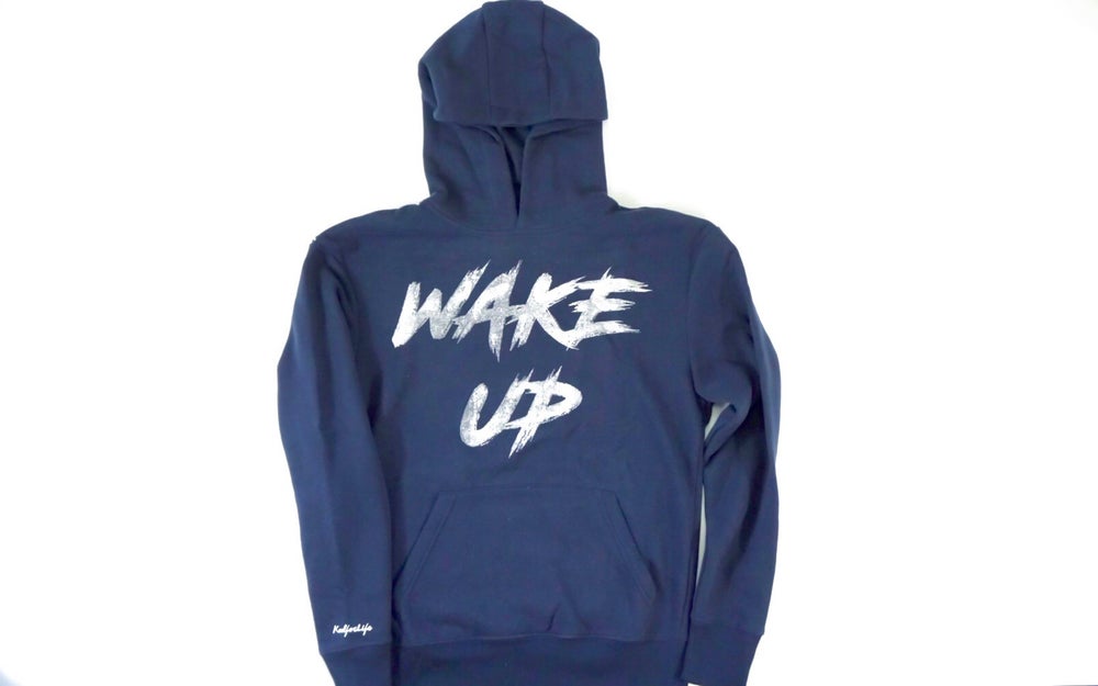 WAKE UP - Navy/Silver
