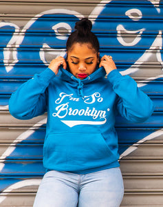 I'M SO BROOKLYN - Royal/White