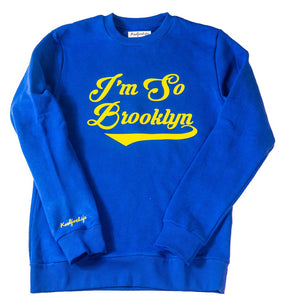 I'M SO BROOKLYN - Royal/Yellow